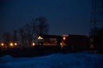 NS SD40-2 Locomotive in the yard